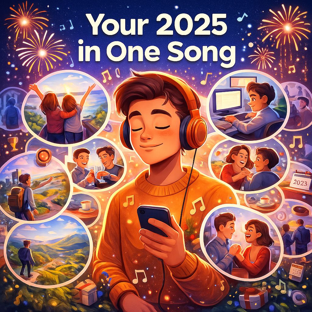 Jouw 2025 in één lied